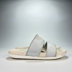 Nike Offcourt Duo Blue White Slides Sandals DC0496-004 Comfort Womens Size 7